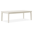 Furniture of America Arvin Wood 5-Piece Extendable Dining Table Set in White