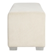 Furniture of America Alson Beige Fabric with Fireplace and Bluetooth Audio