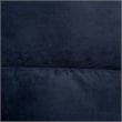 Furniture of America Ryven Biscuit Tufted Microfiber Futon Sofa Bed in Navy