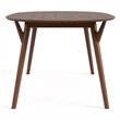 Furniture of America Vivendel Wood 7-Piece Dining Table Set in Walnut