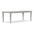 Furniture of America Seabliss Wood 84-inch Dining Table in Silver