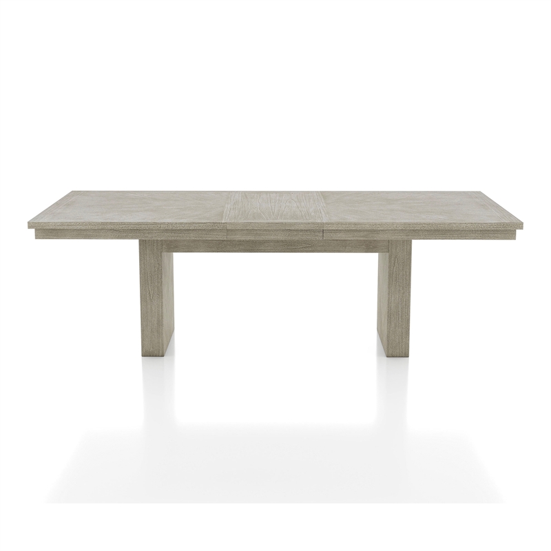 Furniture of America Westely Wood Extendable Dining Table in Natural