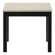 Furniture of America Isime Wood 3-Piece Coffee Table Set in Light Gray