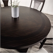 Furniture of America Alaric Wood 7-Piece Round Dining Table Set in Espresso