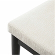 Furniture of America Miranda Chenille Upholstered Black Side Chairs (Set of 2)