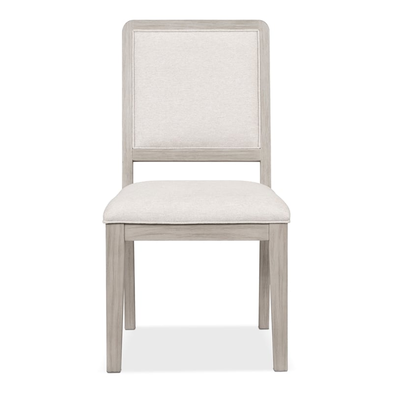 Furniture of America Austin Solid Wood Side Chairs in Oak (Set of 2)