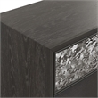 Furniture of America Glint Solid Wood 2-Piece Dresser with Mirror in Espresso