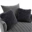 Furniture of America Beauty Fabric Tufted 360 Degree Swivel Chair in Gray