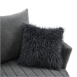 Furniture of America Beauty Fabric Tufted 360 Degree Swivel Chair in Gray