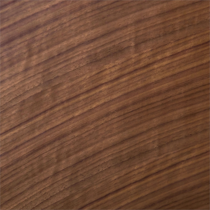 Furniture of America Manfred Solid Wood Oval 5-Piece Dining Table Set in Walnut