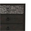 Furniture of America Glint Solid Wood Dovetail 5-Drawer Chest in Espresso