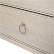 Furniture of America Glint Solid Wood Dovetail 5-Drawer Chest in Oak