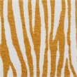 Furniture of America Sebras Chenille Zebra-Stripe Accent Chair in Yellow