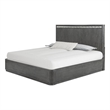 Furniture of America Selyra Solid Wood Mattress Ready King Bed in Espresso