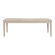Furniture of America Don Solid Wood Extendable Dining Table in Oak