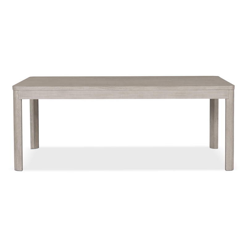 Furniture of America Austin Solid Wood Soft Rounded Edges Dining Table in Oak
