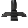 Furniture of America Narella Wood Round End Table in Black and Brown