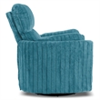 Furniture of America Viridor Fabric Power Recliner Glider Swivel Green Recliner