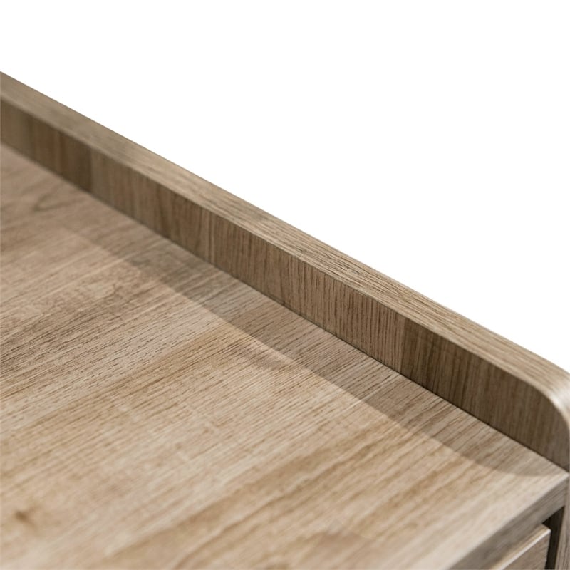 Furniture of America Valio Wood King 6-Piece Bedroom Set in Oak