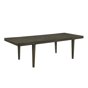 Furniture of America Arlia Solid Wood Extendable Dining Table in Espresso