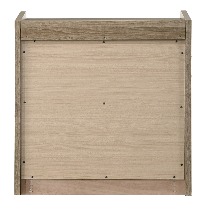 Furniture of America Valio Wood 3-Piece Nightstand and Chest Set in Oak
