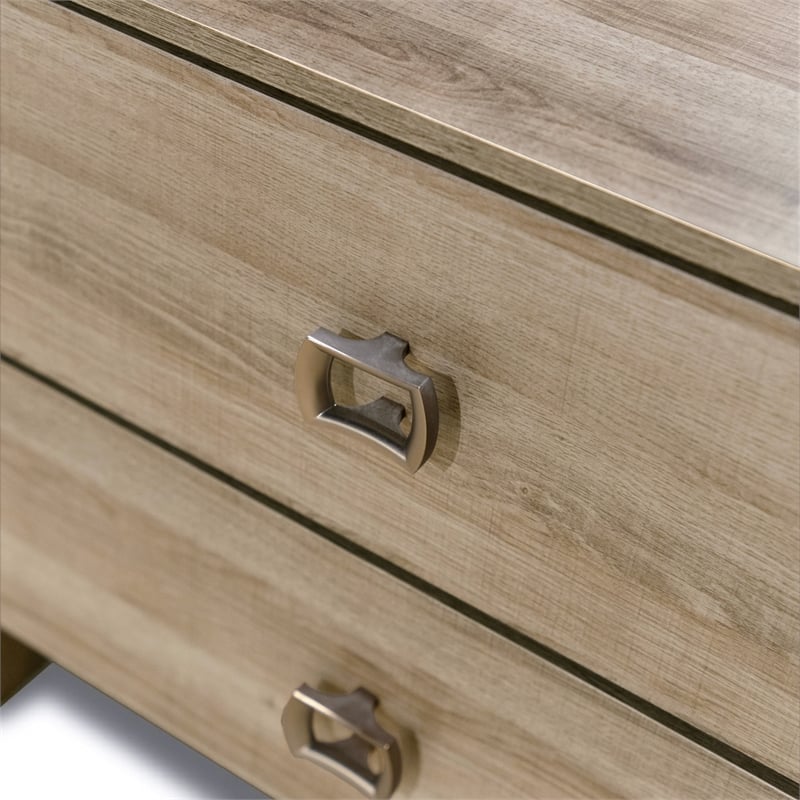 Furniture of America Valio Wood King 3-Piece Bedroom Set in Oak