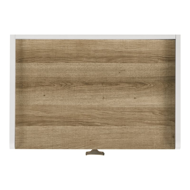 Furniture of America Valio Wood King 4-Piece Bedroom Set in Oak