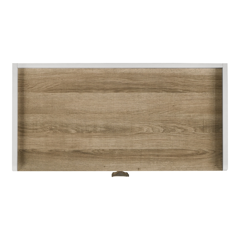 Furniture of America Valio Wood King 4-Piece Bedroom Set in Oak