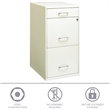 Trent Home Metal White File Cabinet Rectangular Locking 27.32