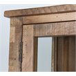 Trent Home Transitional Reclaimed Pine Display Cabinet in Natural