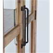 Trent Home Transitional Reclaimed Pine Display Cabinet in Natural