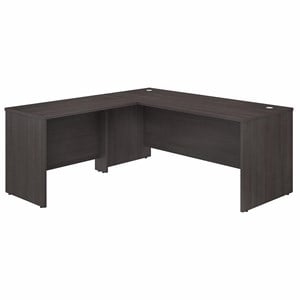 Trent Home C 72&quotW x 30&quotD L Shaped Desk with 42W Return in Storm Gray