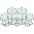 Trent Home 5-Piece Modern Mirrored/Stainless Steel/Glass Coffee Table in Chrome