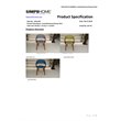 Trent Home Solid Wood Dining Chair in Acid Green Linen