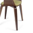Trent Home Solid Wood Dining Chair in Acid Green Linen