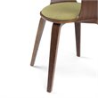 Trent Home Solid Wood Dining Chair in Acid Green Linen