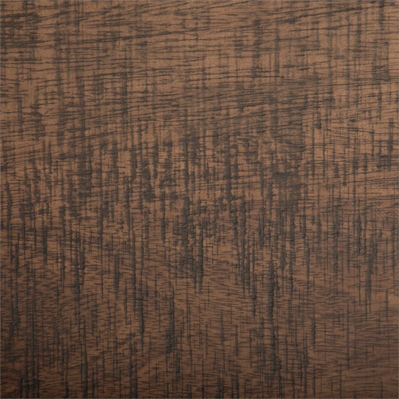 Trent Home Solid Mango Wood Square Coffee Table in Distressed Dark Brown