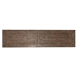 Trent Home Reclaimed Pine Weathered Brown Bench Rectangular Hand Carved 66