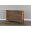 Sunny Designs Sedona Adjustable Shelf Farmhouse Wood Buffet in Rustic Oak