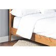 Sunny Designs American Modern Wood Queen Panel Bed in Cinnamon