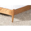 Sunny Designs American Modern Wood Queen Panel Bed in Cinnamon