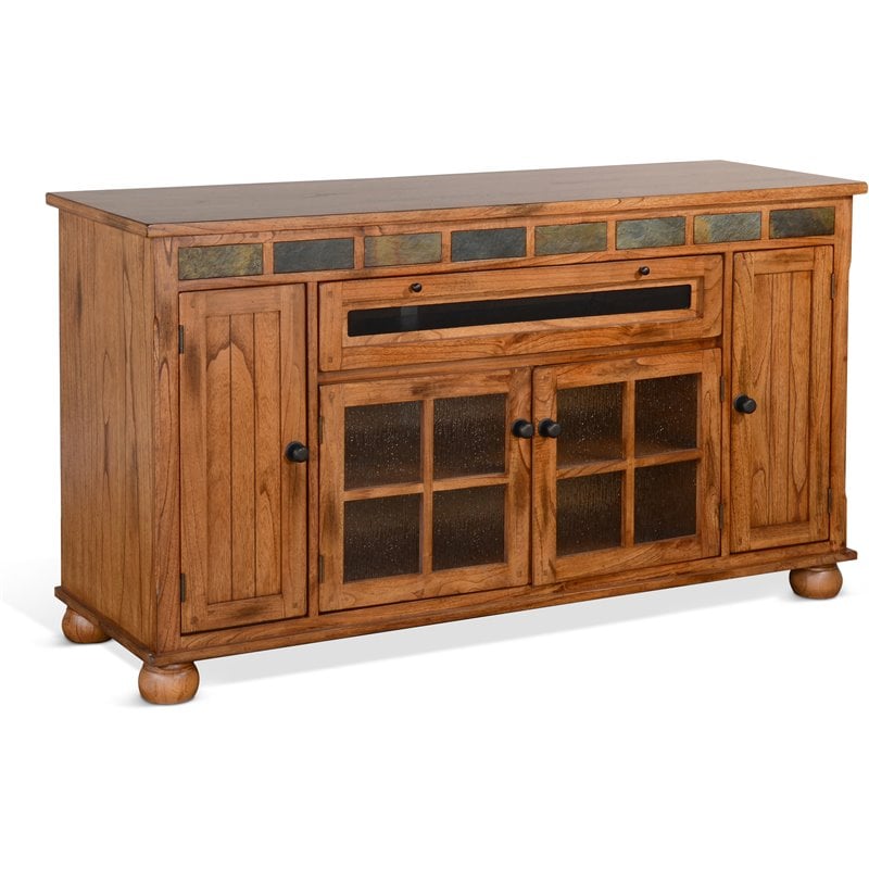Sunny Designs Sedona Counter Height TV Console for TVs up to 70