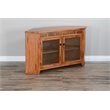 Sunny Designs Sedona Wood Corner TV Console for TVs up to 60