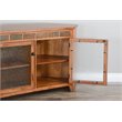 Sunny Designs Sedona Wood Corner TV Console for TVs up to 60
