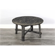 Sunny Designs Marina Farmhouse Mahogany Wood Coffee Table in Black Sand