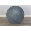Sunny Designs Marina Farmhouse Mahogany Wood Coffee Table in Ocean Blue