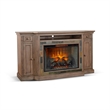 Sunny Designs Doe Valley Traditional Mahogany Wood TV Console in Buckskin/Brown