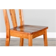 Sunny Designs American Modern T-Back Barstool (Set of 2)