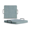 Sunny Designs Marina Sea Grass Wood Ottoman Tray