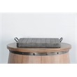 Sunny Designs Marina Black Sand Ottoman Tray